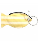 borsello-pesce LESARDINE.COM righe giallo+panna
